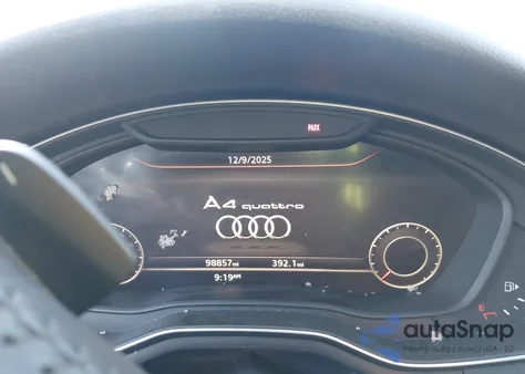 2018 Audi A4 2.0T Premium/2.0T Tech Premium из США, поврежденный, VIN WAUDNAF44JA222276